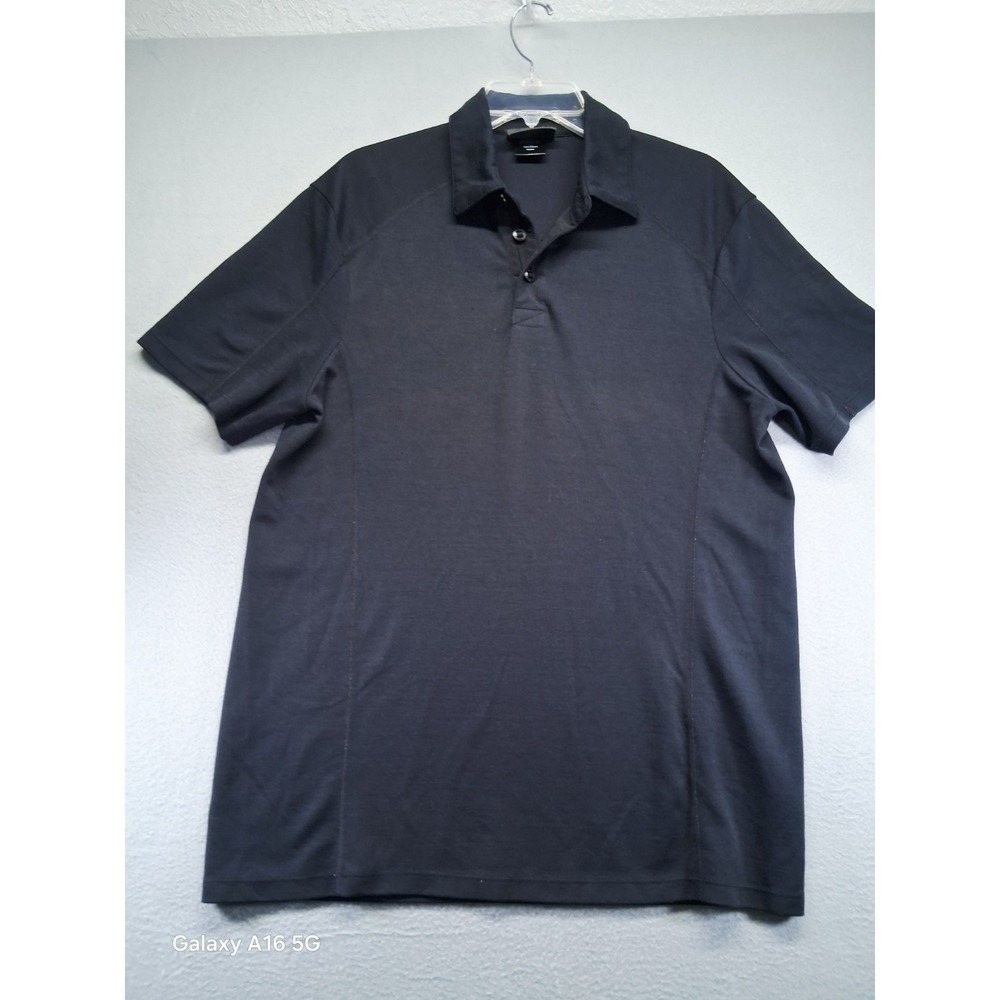 Triple Aught Design MERINO WOOL Blend Ranger Mens Polo Shirt Black Medium
